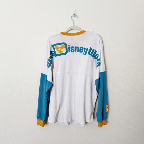 [Disney] White Vault Collection 50th Anniversary Spirit Jersey Long Sleeve Sz XL - Picture 4 of 12